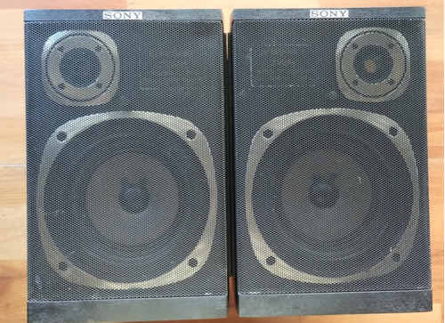 Parlantes Bafles Sony Dos Vias 5watts C/u 3.2 Ohms Funcionan