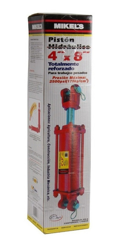 Piston Hidraulico Mikels 4 Modelo Pc-5 18 Kg Long Ram