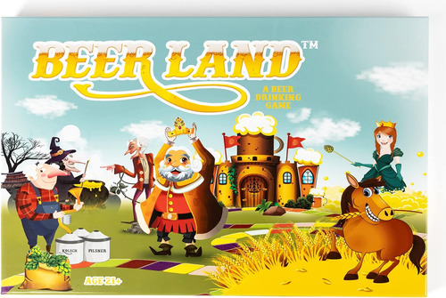 Juego De Mesa Beer Land/para Adultos