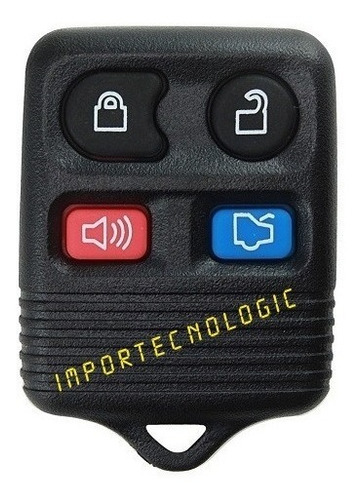 Control Remoto Alarma 4 Botones Ford Ecosport 2005 2007