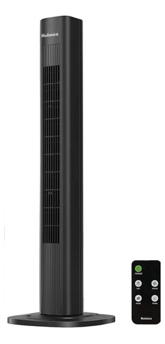 Ventilador De Torre + Control Remoto Aire Acondicionado Negr