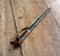 Comprar Pipa Pisacorbata Clip Corbata Sujetador Pin Antiguo 13718swt
