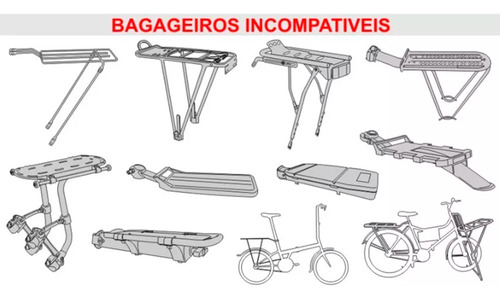 Imagem 4 de 5 de Cadeirinha Para Passeio De Bicicleta Traseira Kid Bike Bebê