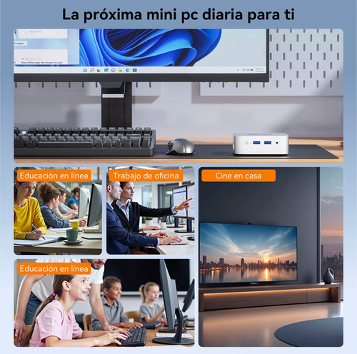 Mini Pc Intel N97 16gb 512gb Windows 11 Nuevo, Caja Abierta