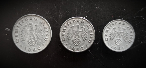 Antiguas Monedas Germanas Segunda Guerra Coleccion! Oferta!