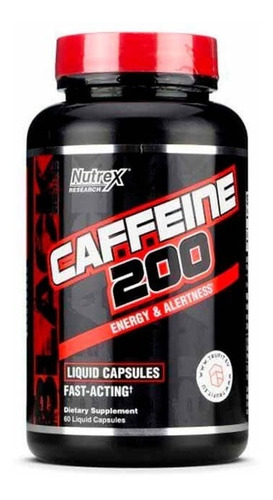 Cafeina Nutrex 200mg 60 Capsula - Unidad a $49900