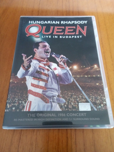 Dvd - Queen - Live In Budapest - Hungarian Rhapsody