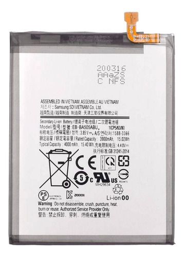 Bateria Para Samsung A20 A30 A50 A30s Eb-ba505abu Garantia