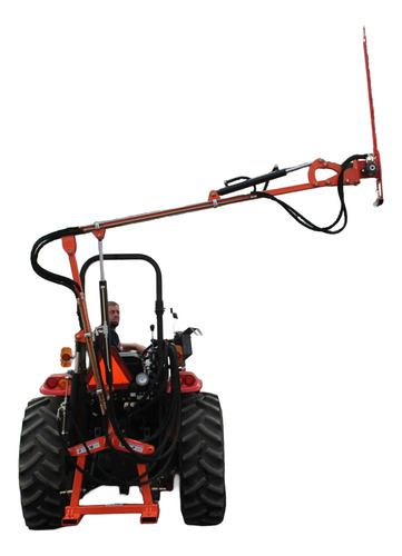 Podadora Brazo Hidraulico Cortadora Barra Tractor Tecnodeliv