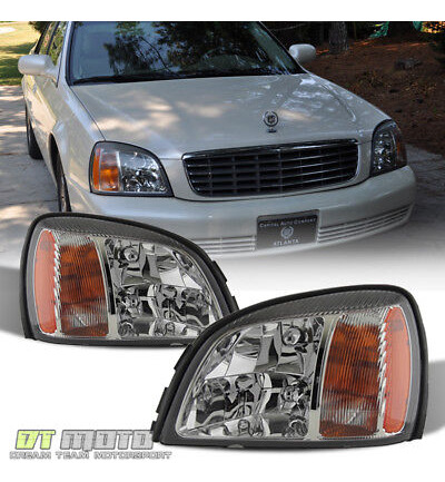 2000-2005 Cadillac Deville Headlights Headlamps Replacem Yyk