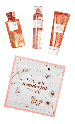 Pure Wonder Bath & Body Works Kit De Regalo 3pz