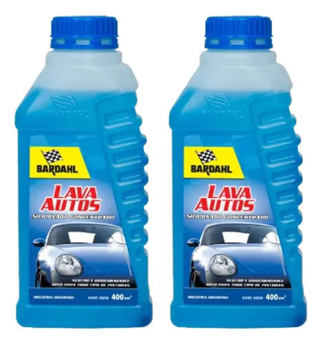 Kit Shampoo Lava Auto Concentrado Bardahl Jet Wax X 2 Uni