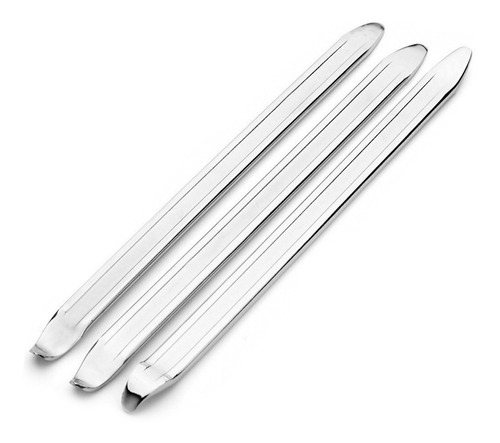 3 Cucharas Galvanizadas De Tipo Auto Para Neumáticos De Moto