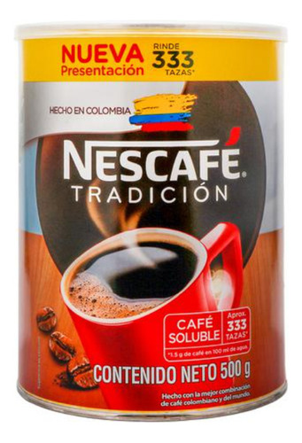 Nescafé Tradición Soluble 500g - g a $120