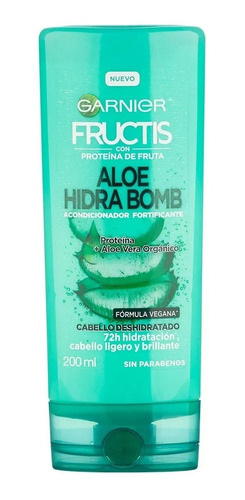 Garnier Fructis Acondicionador Aloe Hidra Bomb X 200ml