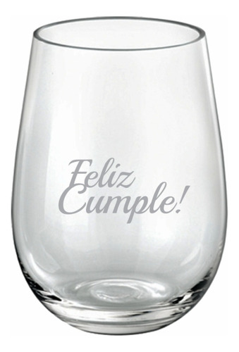 15 Copa Copon Sin Pie Vaso 460ml Vino Grabado Nombre O Logo