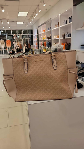 Bolsa Michael Kors Tote Rosa Original