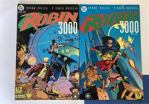 Comic Dc: Batman - Robin 3000. 2 Tomos, Historia Completa. Editorial Zinco.