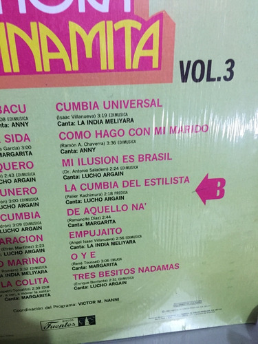 Sonora Dinamita - Exitos - Vinyl 12 Lp (Usado)