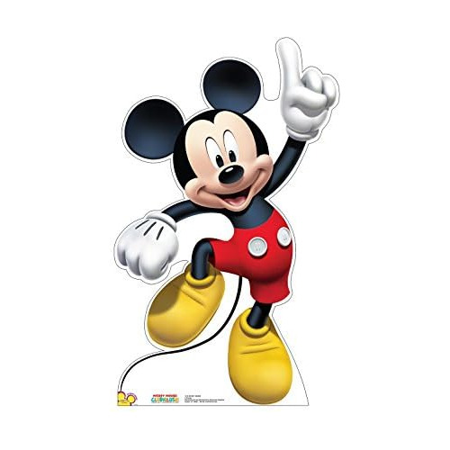 Recorte De Cartón Tamaño De Mickey Mouse Bailando De ...