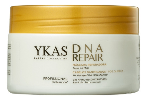 Máscara Capilar Reparadora Ykas Dna Repair 250ml