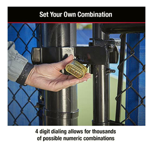 Master Lock Cerradura De Combinación, Candado Para