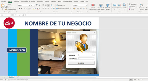 Sistema De Alquiler De Habitaciones En Excel