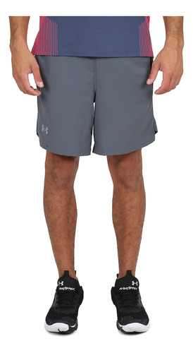 Short Under Armour Running Launch 7 Graphic Hombre En Gris O