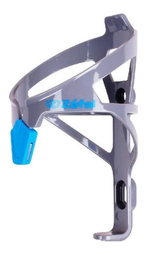 Porta Anfora Bicicleta Tecnopolímero Zefal Bicolor Pulse A2 Color Gris/Azul