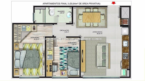 Imagem 11 de 15 de Apartamento - Fatima - Ref: 46428 - V-46428