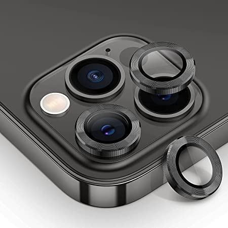 Protector Camara iPhone 12 Pro Max Round Negro - 69 Cases