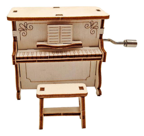 Caja De Música De Piano De Juguete Diy, Instrumento Stem,