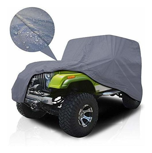 Pijama - Supreme Suv Car Cover Para Jeep Scrambler Cj*******