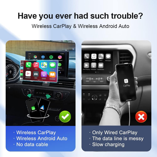 Carlinkit Adaptador Inalámbrico Para Carplay Androidauto