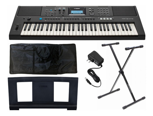 Teclado Musical Yamaha Psr-e473 61 Teclas Portatil Paquete