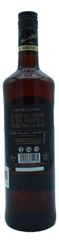 Ron Bacardi Añejo 750 Ml