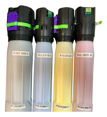 Toner Print Rite Xerox Versalink C8000 Bk Cy Mg Yl