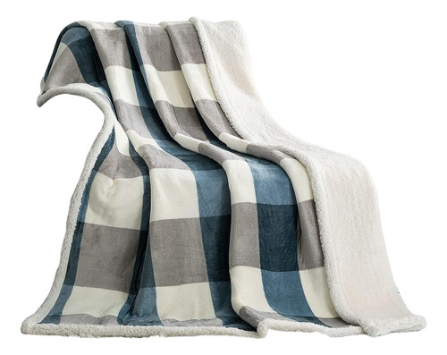 Manta Suave Decorativa H Para Sofá, Cálida Y Acogedora, Vel