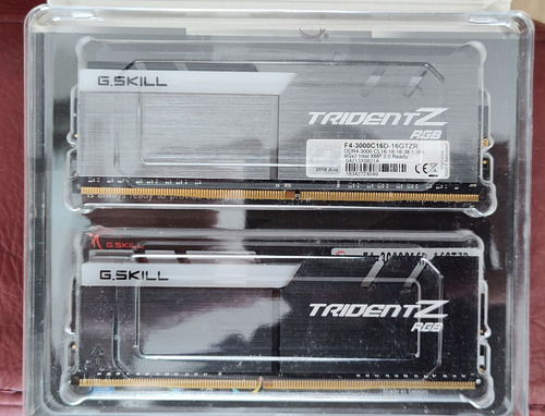 Ram G.skill Trident Z Rgb Ddr4 3000 16gb (8gbx2) (Usado)