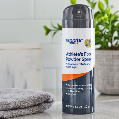 Equate Spray En Polvo Antimicótico Para Pies De Atleta 130 G