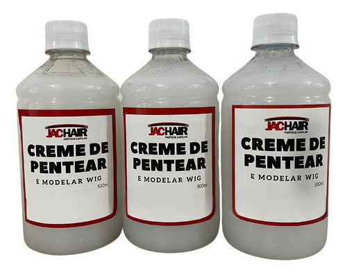 Creme De Pentear 500ml P/ Protese Capilar Front
