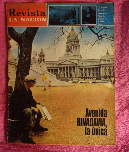 Revista La Nacion Mayo 1971 Patoruzito Avenida Rivadavia 