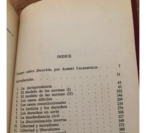 Los Derechos En Serio Ronald Dworkin Ed Ariel Barcelona (Usado)