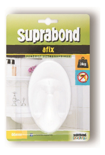 Percha Autoadhesiva Suprabond Máxima Adherencia - 3kg