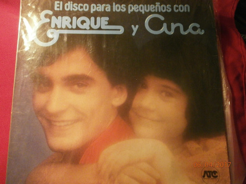 Enrique Y Ana-el Disco Para Los Peques-album Vinyl 1980 Vg+