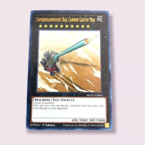 Yugioh Superdreadnought Rail Cannon Gustav Max Mged