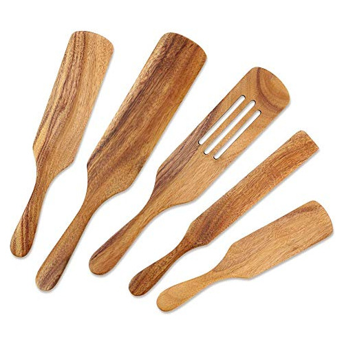 Utensilios De Cocina De Madera, Spatulas De Madera As 1kw1l