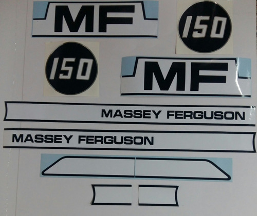 Juego De Calcos Para Tractor Massey Ferguson 150