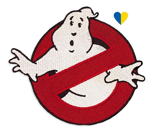 Parche Ghostbuster 7 Cm Termohadesivo - Casa Fantasmas 