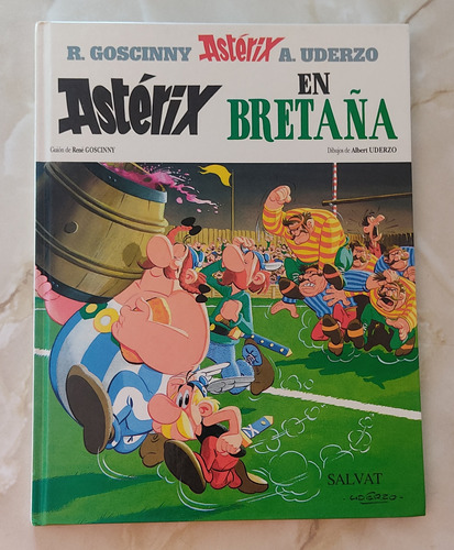 Revista Astérix En Bretaña, Tapa Dura (edición Salvat)